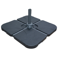 2 Segment Premium Concrete Parasol Base – 25kg per segment